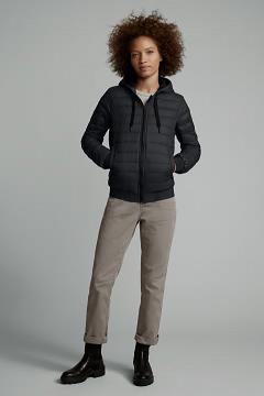 Chamarras Canada Goose Mujer México - Richmond Chaqueta De Plumas Black Label Negros WA8037296